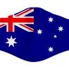 Face Mask – Kids/Australian Flag -Fusion Charm Shop 0f53ed80 0de4 4912 90a4 64263c541ddc
