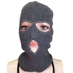 Grey Commando Beanie / Balaclava