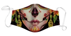 Face Mask – Sugar Skull/Lady