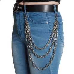 Tyson Silver Key Chain