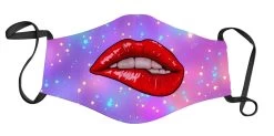 Face Mask – Galaxy Lips