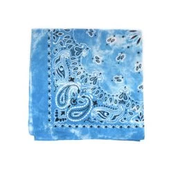 Blue Tie Dye Bandana