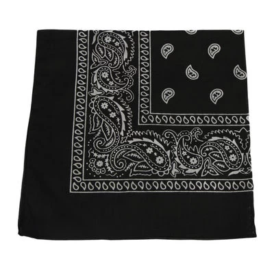 Black Bandana 3 Black Bandana