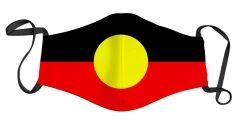 Face Mask – Aboriginal Flag