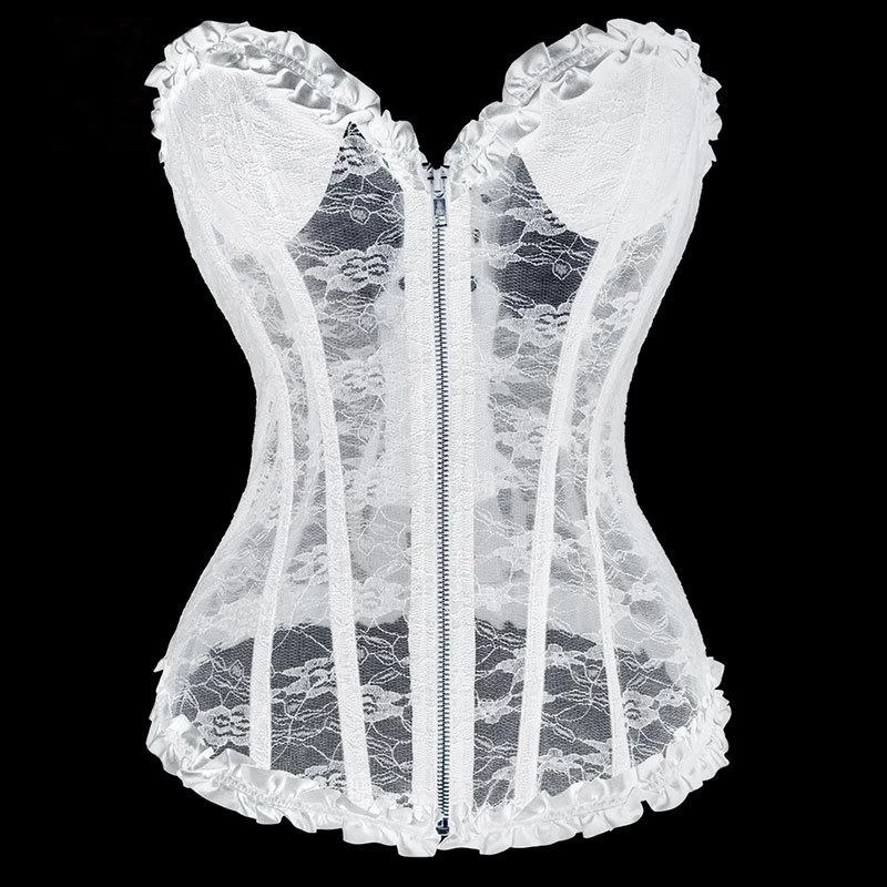 Lillian – White Lace Corset 3 Lillian – White Lace Corset