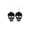 Earring – Black Skull -Fusion Charm Shop 5262521