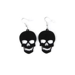 Earring – Black Skull