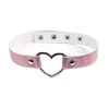 Heart Choker – Pink Holographic -Fusion Charm Shop 55238 2