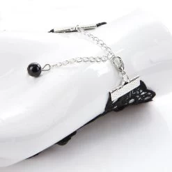 Prudence – Black Lace Ring Bracelet -Fusion Charm Shop 55346 3