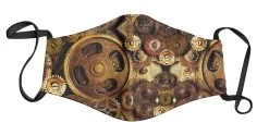 Face Mask – Steampunk Print