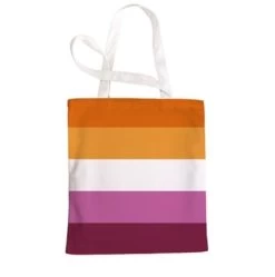 Pride Canvas Tote Bag – Community Lesbian