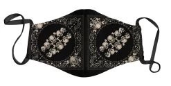 Face Mask – Bandana Skull Print