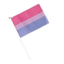 Bisexual Pride Hand Flag – Small
