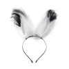 Fox Ears Headband/Hairclips – Black/White 1 Fox Ears Headband/Hairclips – Black/White -Fusion Charm Shop 63418 1