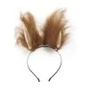 Fox Ears Headband/Hair Clips – Brown -Fusion Charm Shop 63424 1