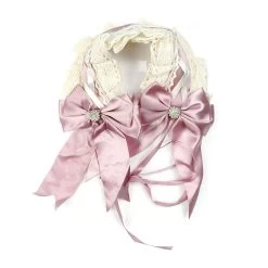 Pink Lolita Satin Headband
