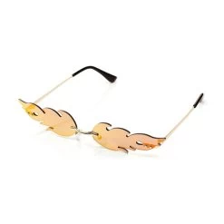 On Fire Glasses – Orange Metallic