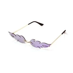 On Fire Glasses – Purple Metallic