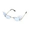 Blue Flaming Glasses -Fusion Charm Shop 64176 1