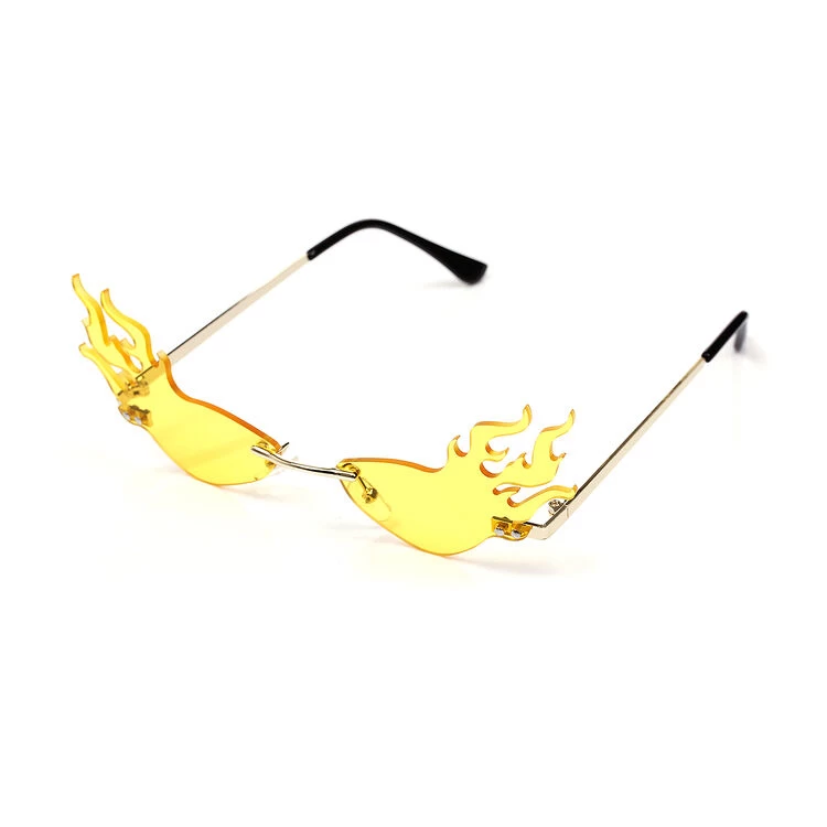 Yellow Flaming Glasses 3 Yellow Flaming Glasses
