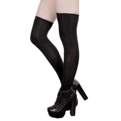 Black Over The Knee Socks