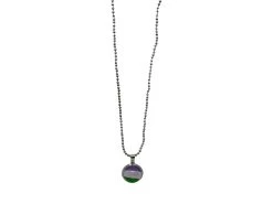 Necklace – Pride Gender Queer Flag Pendant