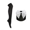 Black With White Bow – Over The Knee Stockings -Fusion Charm Shop 8e2c5d53e95aaadb7d9bea9caf3c874c5e31794c