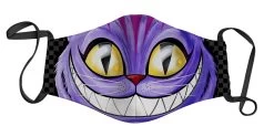 Face Mask – Cheshire Cat/Purple