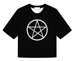 Pentagram Crop Top