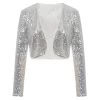 Trixie Sequin Bolero – Silver -Fusion Charm Shop BP000570 2 02