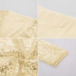 Trixie Sequin Bolero – Gold -Fusion Charm Shop BP000570 3 03