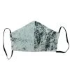 Face Mask – Cotton Splash Black/Grey -Fusion Charm Shop BlackGrey Splotch Mask