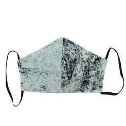 Face Mask – Cotton Splash Black/Grey