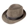 Brown Fedora – The Cocker 1 Brown Fedora – The Cocker -Fusion Charm Shop Brown Fedora 10010047