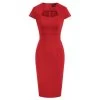 Alicia Pencil Dress – Red 1 Alicia Pencil Dress – Red -Fusion Charm Shop CL008947 57