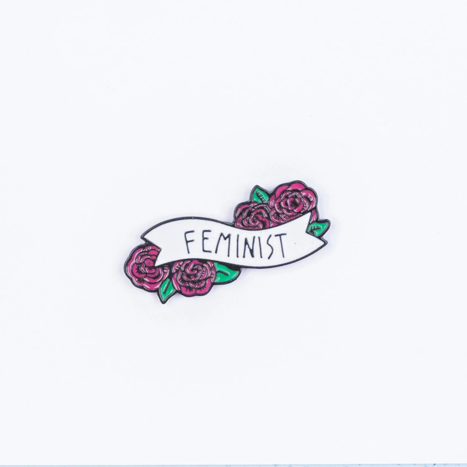 Feminist Enamel Pin – #91 3 Feminist Enamel Pin – #91