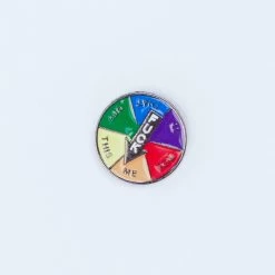 Fu*k This/That Spinner Enamel Pin – #85