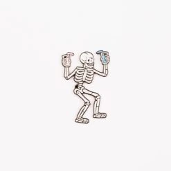 Skeleton Enamel Pin – #109