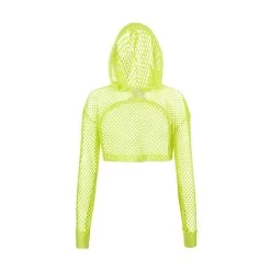 Half Mesh Top – UV Yellow