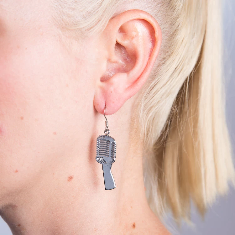 20’s Microphone Earrings 3 20’s Microphone Earrings
