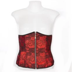 Alicia Red Lace Waist Corset