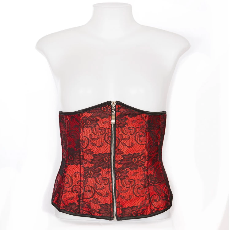 Alicia Red Lace Waist Corset 3 Alicia Red Lace Waist Corset