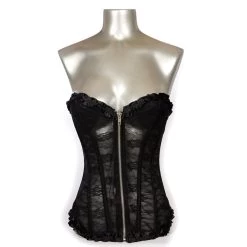 Lillian – Black Lace Corset