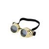 Steampunk Goggles – Gold 1 Steampunk Goggles – Gold -Fusion Charm Shop Cybershop1299