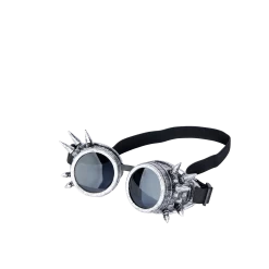 Spike Goggles – Antique Silver