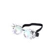 Spike Kaleidoscope Goggles – Silver -Fusion Charm Shop Cybershop1346