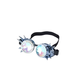 Spike Kaleidoscope Goggles – Metalic