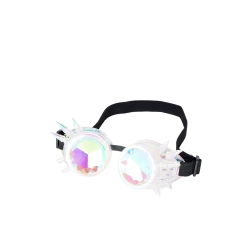 Spike Kaleidoscope Goggles – Pearl Metalic