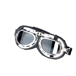 Aviator Goggles – Silver