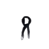 Black Chiffon Scarf